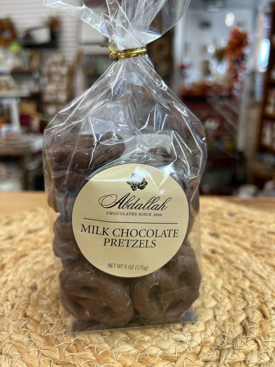Abdallah 6oz Milk Chocolate Pretzels Abdallah 6oz Milk Chocolate Pretzels