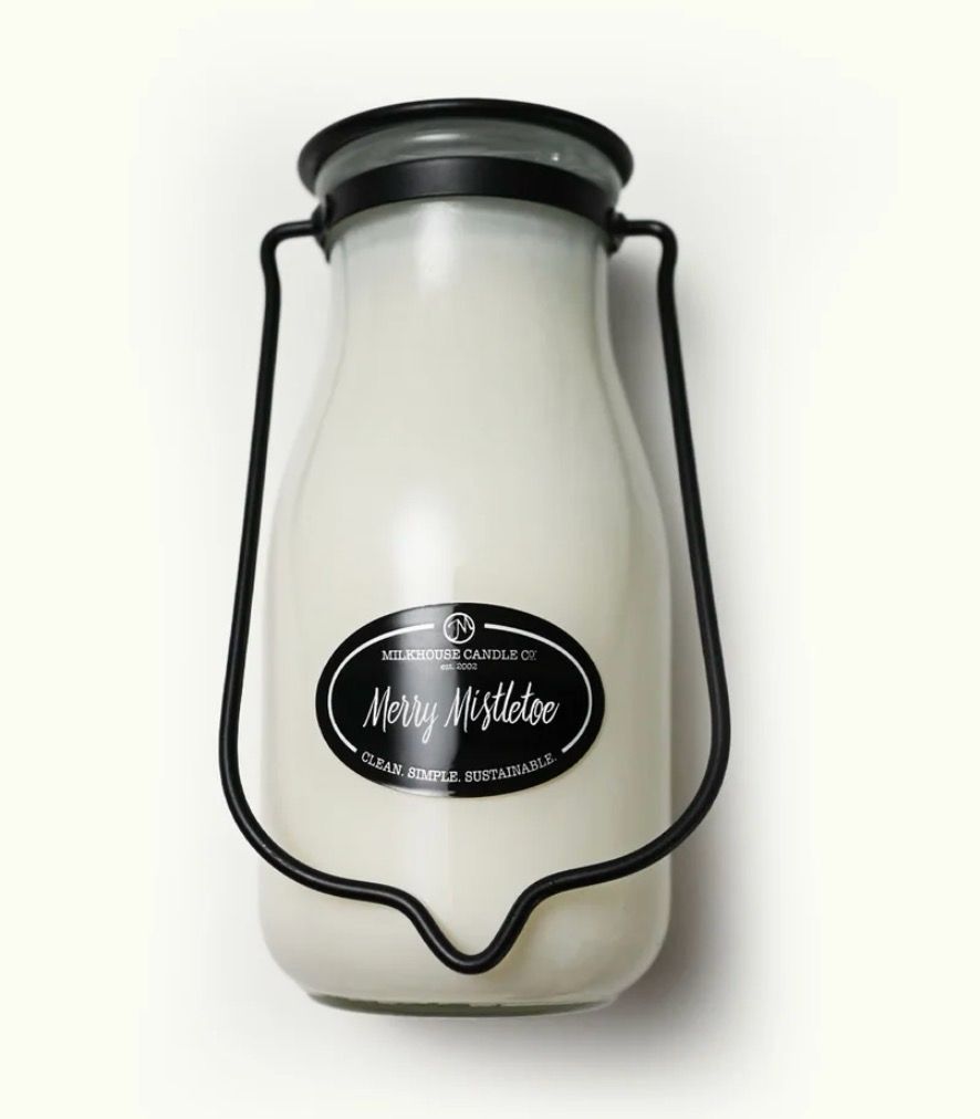 Milkhouse Merry Mistletoe 14oz Milk Bottle Milkhouse Merry Mistletoe 14oz Milk Bottle