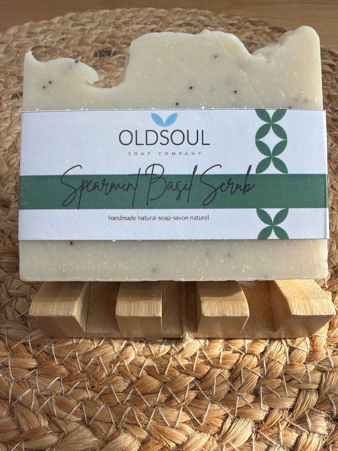 Old Soul Spearmint Basil Soap Scrub Old Soul Spearmint Basil Soap Scrub