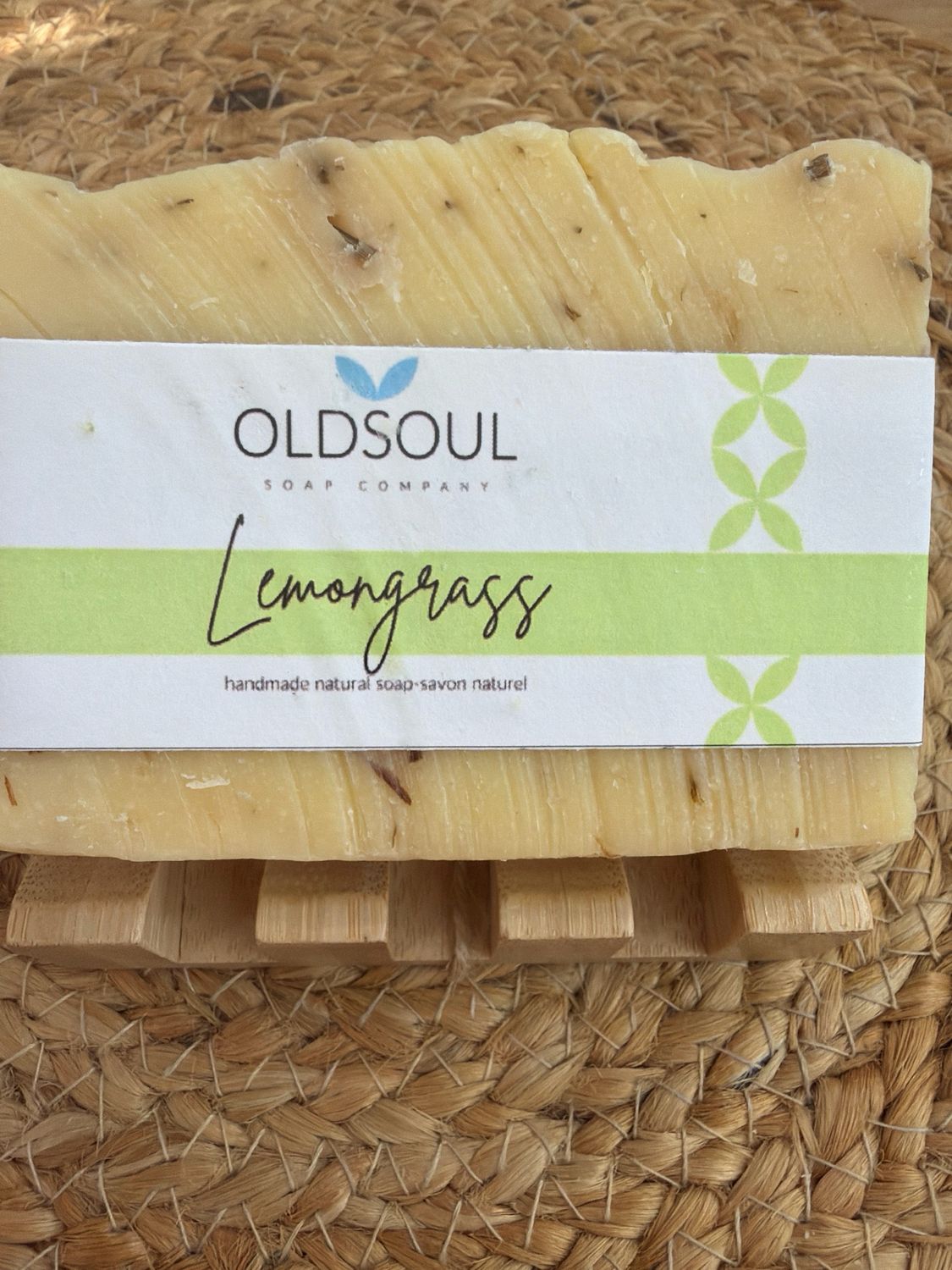Old Soul Lemongrass Bar Soap Old Soul Lemongrass Bar Soap