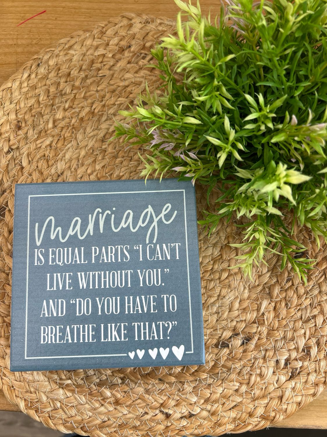 Marriage Block Sign Marriage Block Sign