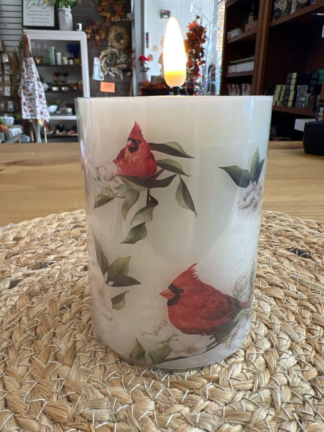 Cardinal Flameless Candle Cardinal Flameless Candle