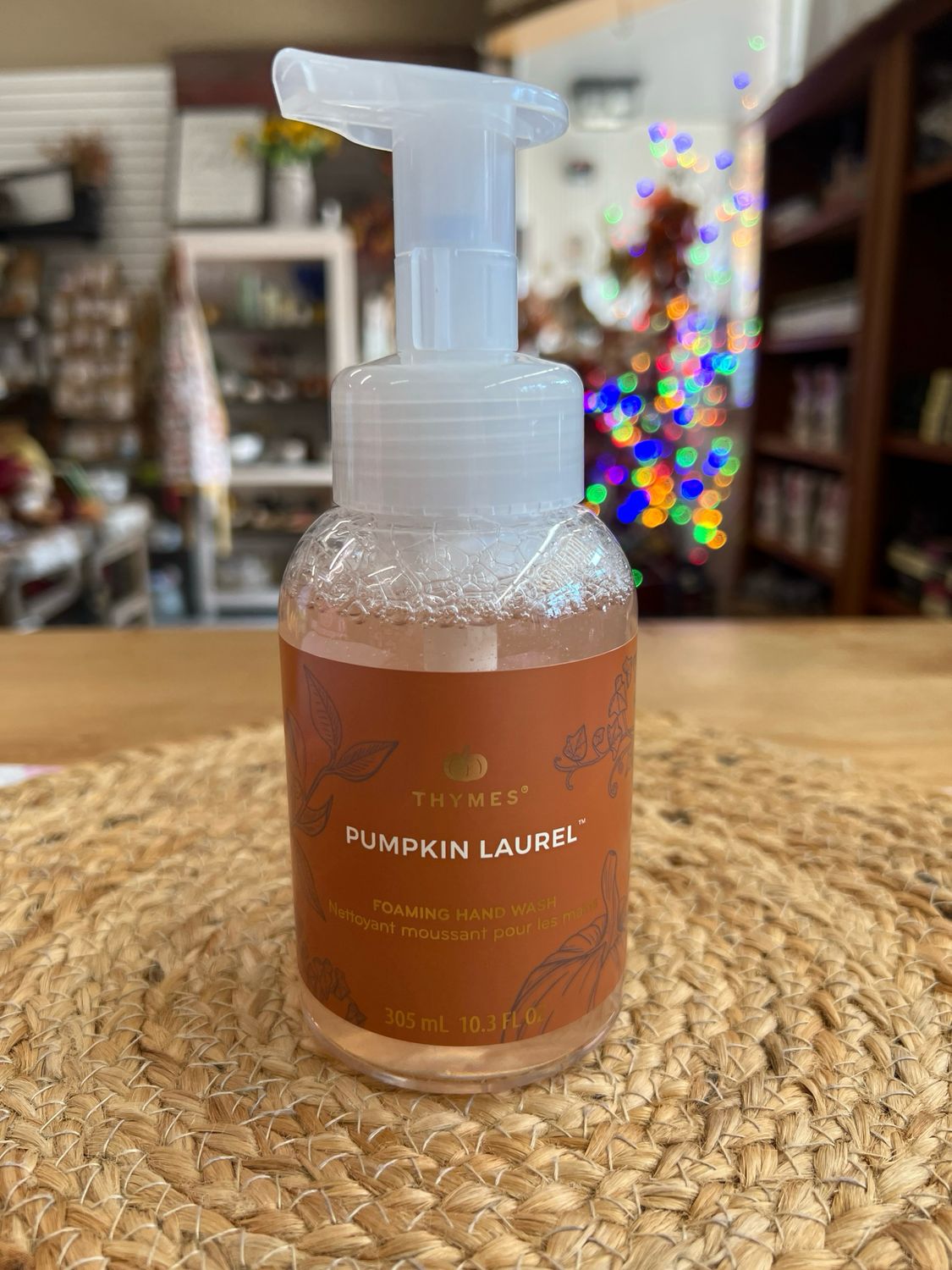 THYMES Laurel Pumpkin Foaming Hand Wash THYMES Laurel Pumpkin Foaming Hand Wash
