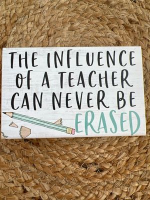 Influence of a Teacher Influence of a Teacher