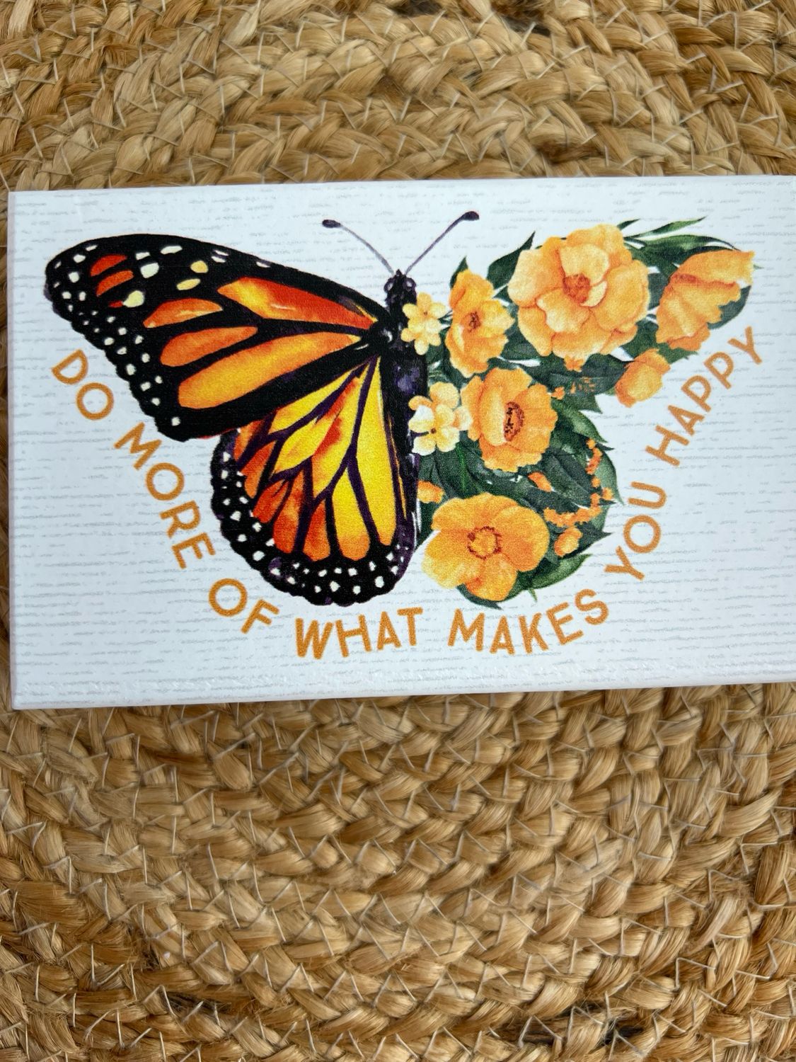 Happy Butterfly Sign Happy Butterfly Sign