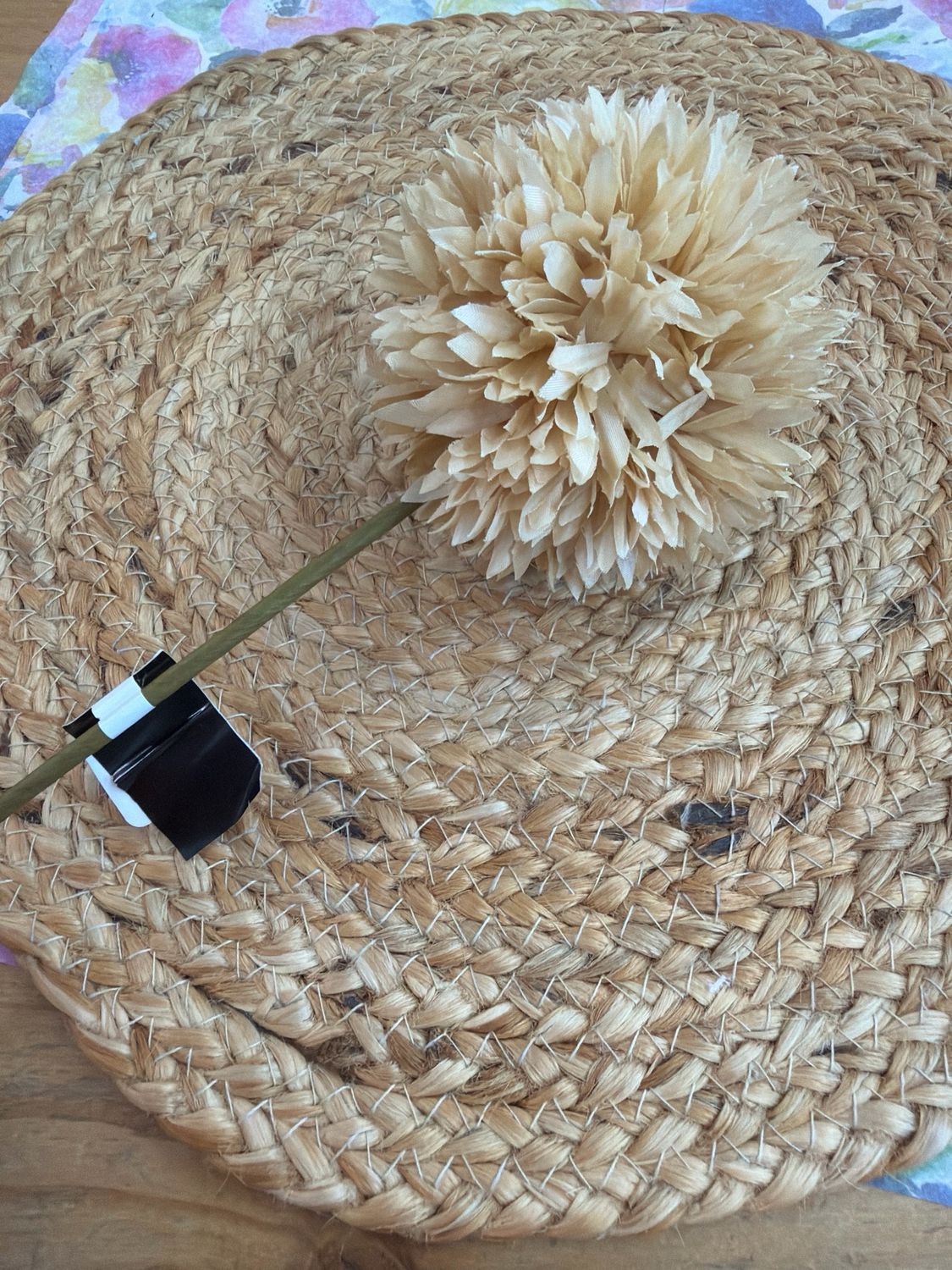 26" Tan Allium Stem 26" Tan Allium Stem