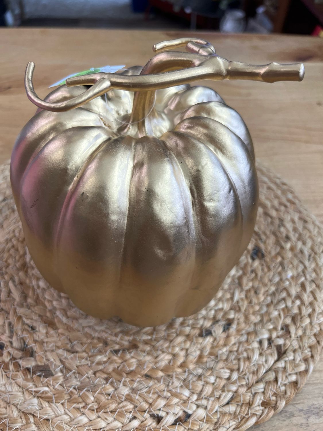7-3/4" Golden Pumpkin 7-3/4" Golden Pumpkin