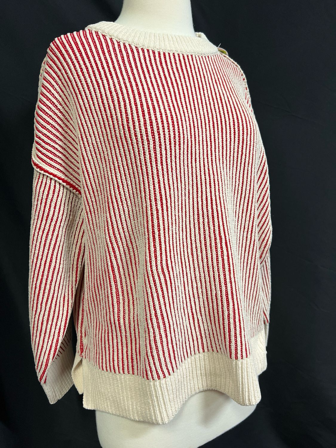 Ruby Two Tone Ribbed Sweater Ruby Two Tone Ribbed Sweater