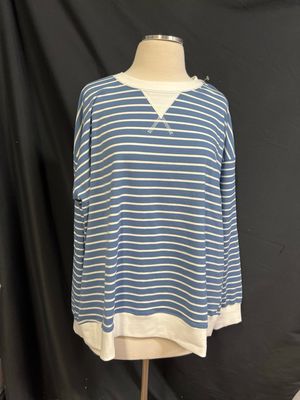 Rib Banded Pullover V Neck Rib Banded Pullover V Neck