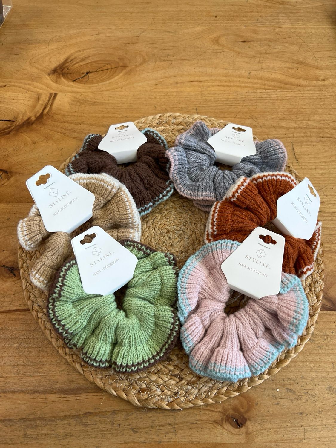 Knit Hair Scrunchie