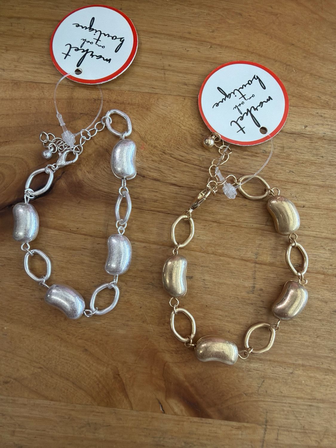 Coffee Bean Link Bracelet Coffee Bean Link Bracelet