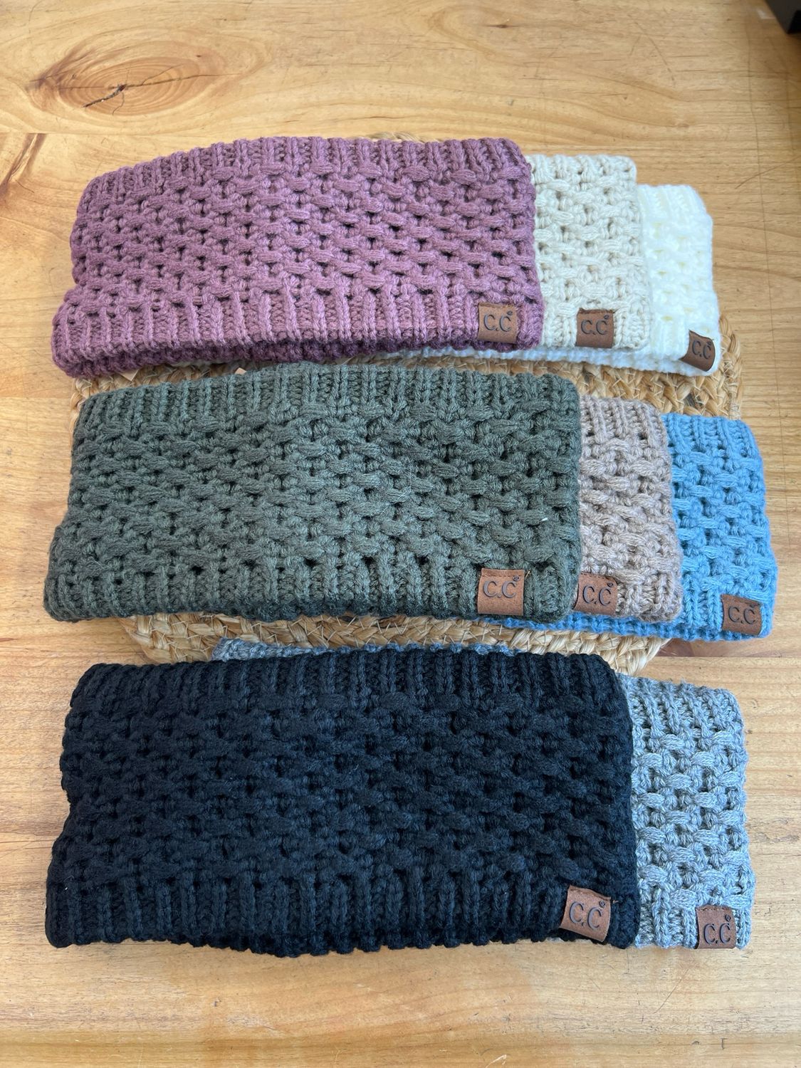CC Cross Cell Knit Headband