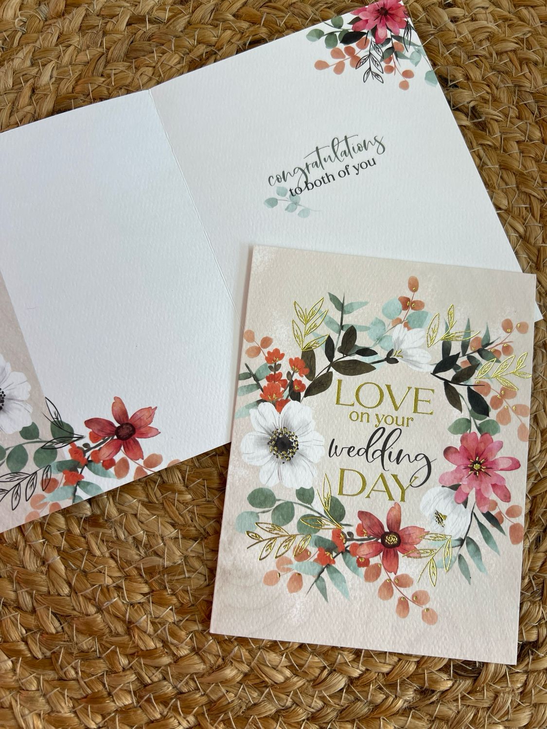 Wedding Wreath Card
