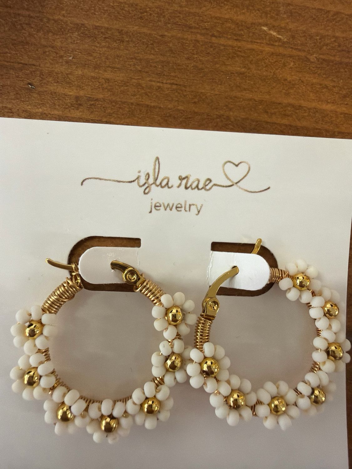 Isla Rae Daisy Mae Hoop Earrings Isla Rae Daisy Mae Hoop Earrings