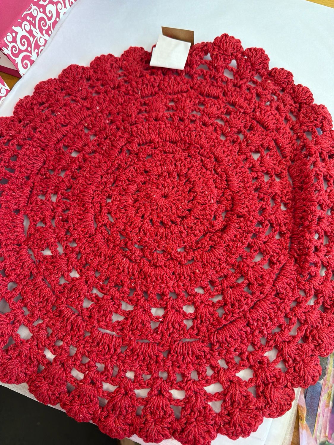 Cotton Crocheted Placemat