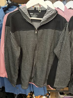 Wild Palms Black &amp; Pearl Zip Hoodie