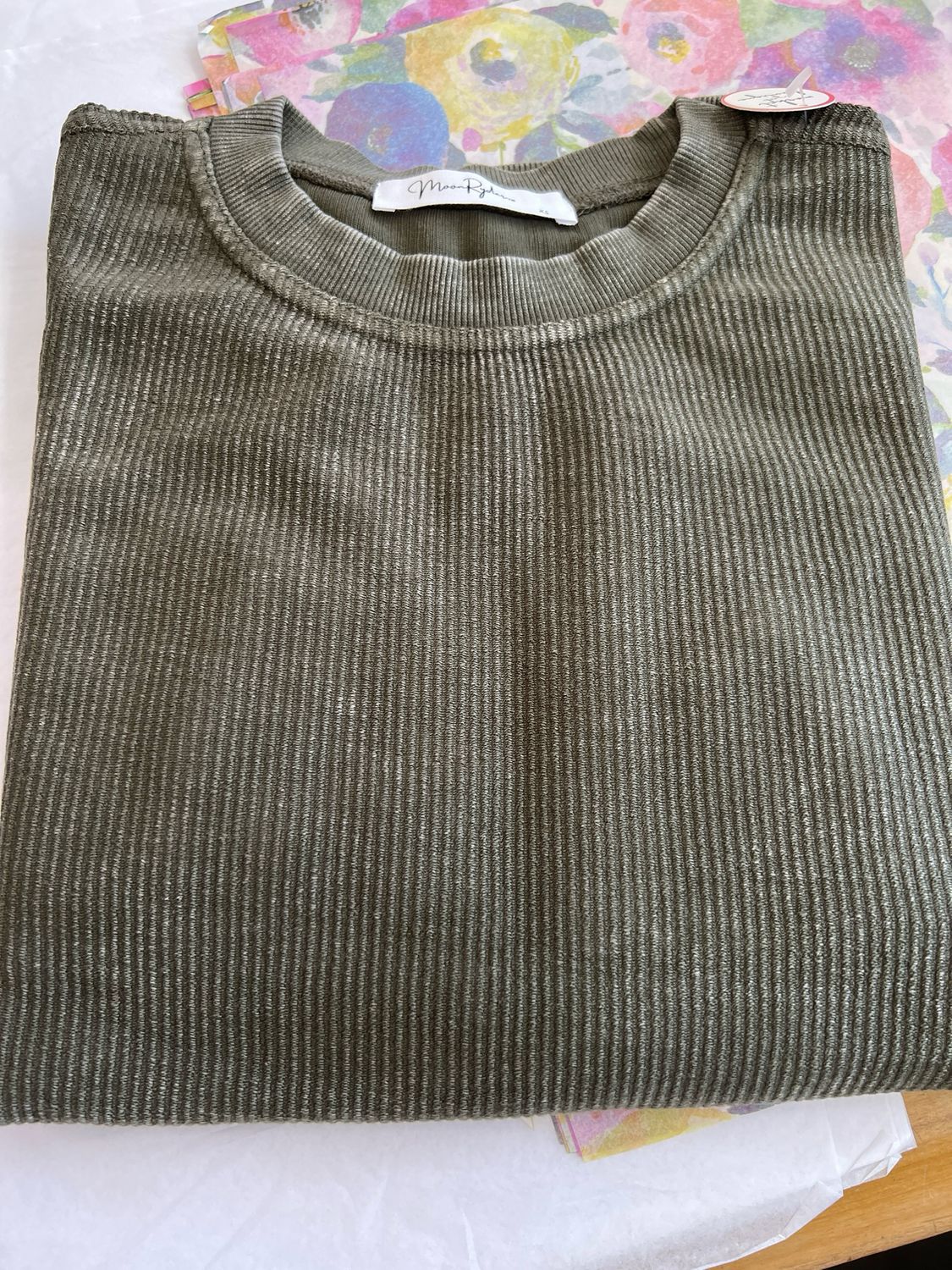 Hunter Corded Crew Sweatshirt