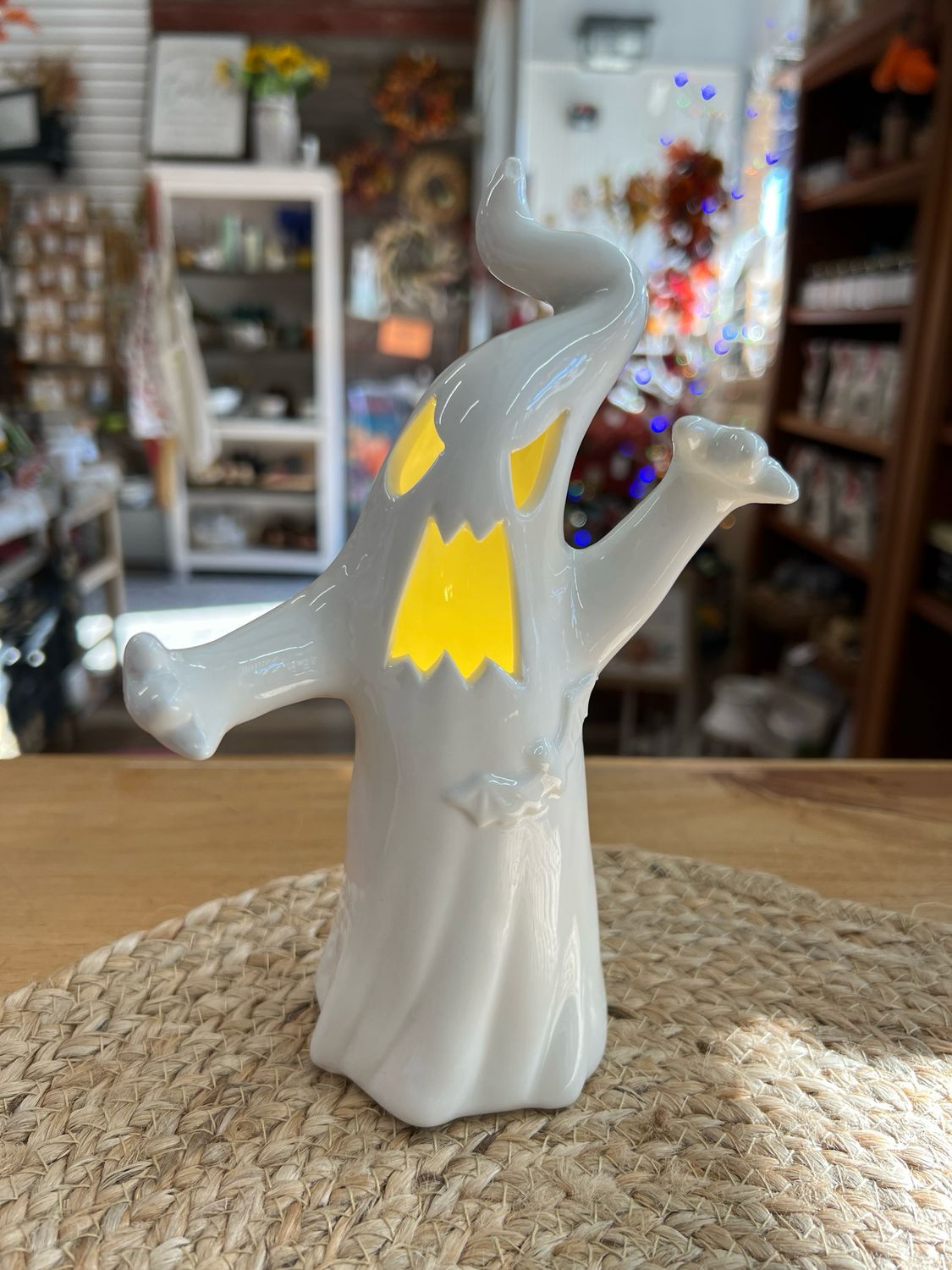 Lighted Ghost Figurine