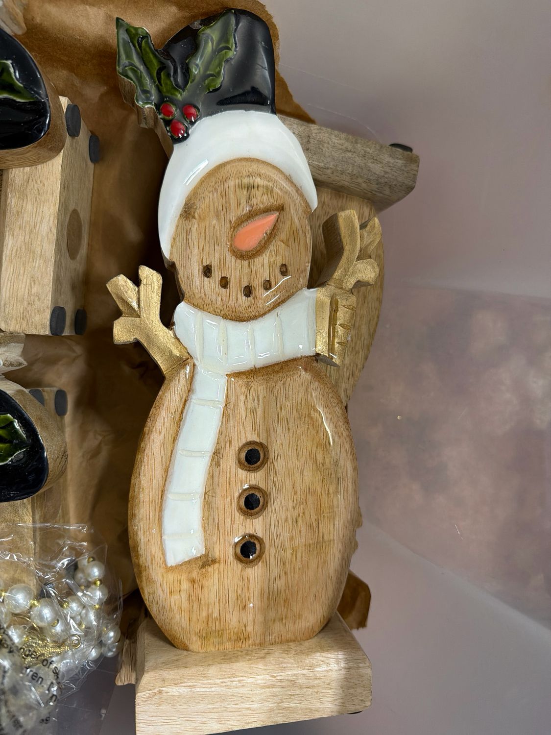12" Toasty Enameled Snowman 12" Toasty Enameled Snowman