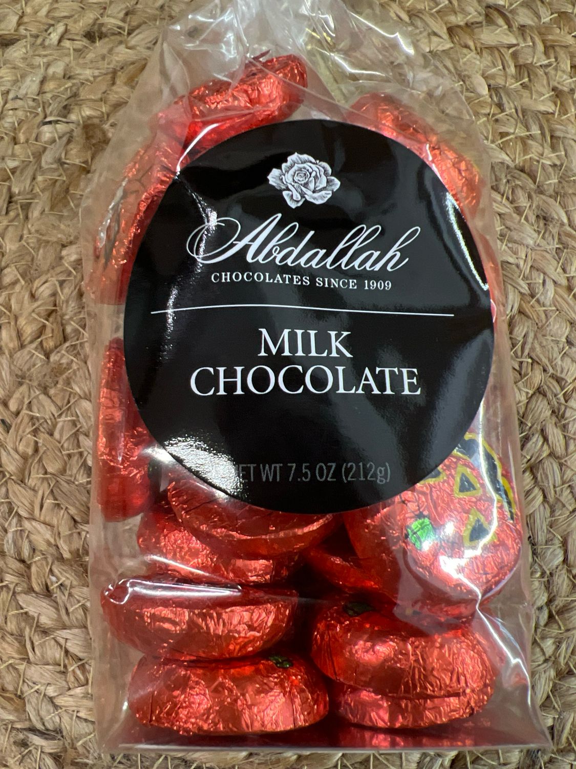 Abdallah 7.5oz Foiled Milk Chocolate Jack O Lanterns Abdallah 7.5oz Foiled Milk Chocolate Jack O Lanterns