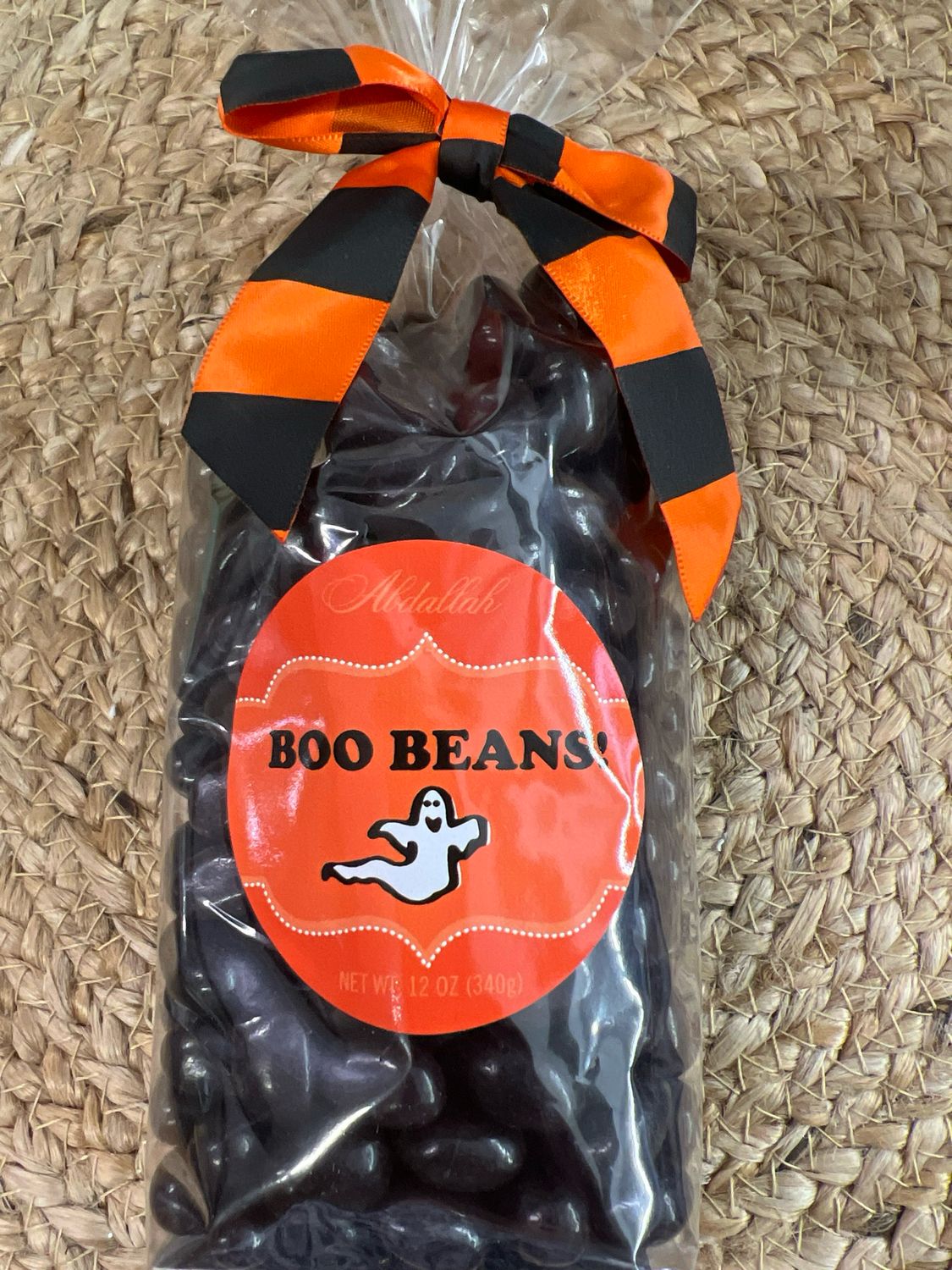 Abdallah 12oz Bag Boo Beans - Black Licorice Abdallah 12oz Bag Boo Beans - Black Licorice
