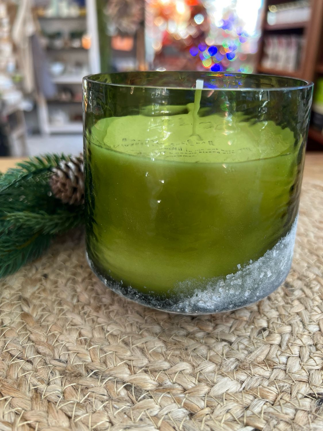 Illume Balsam & Cedar Baltic Glass Candle Illume Balsam & Cedar Baltic Glass Candle