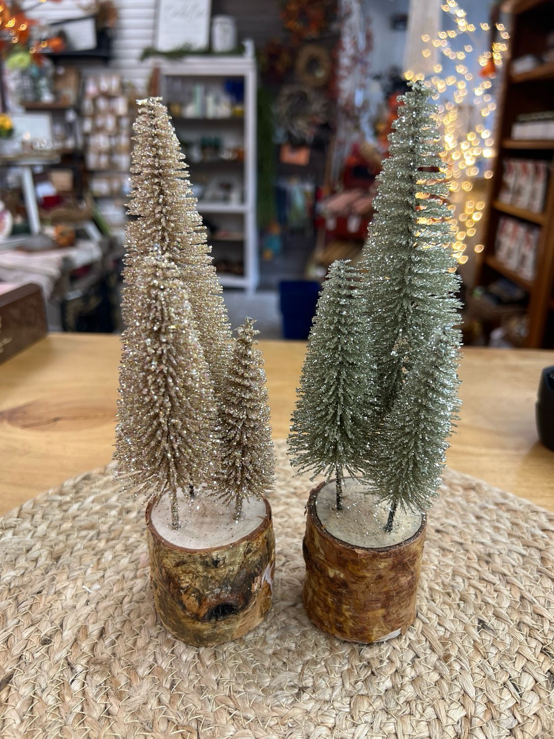 7-3/4" Bottle Brush Trees 7-3/4" Bottle Brush Trees
