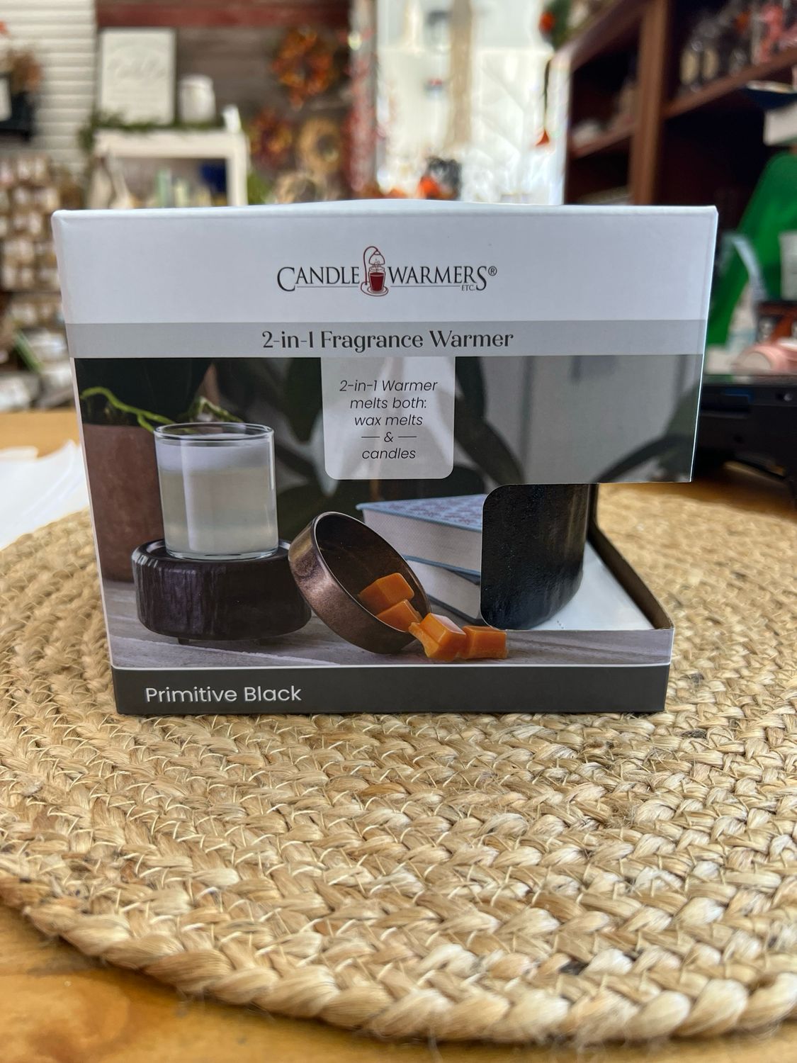 Primitive Black 2-in-1 Candle Warmer Primitive Black 2-in-1 Candle Warmer