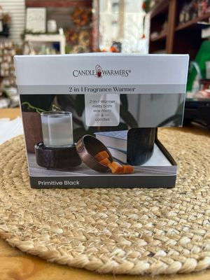 Primitive Black 2-in-1 Candle Warmer Primitive Black 2-in-1 Candle Warmer
