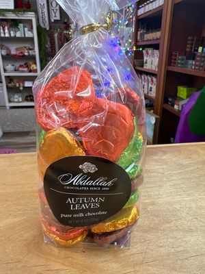 Abdallah Milk Chocolate Autumn Leaves Abdallah Milk Chocolate Autumn Leaves