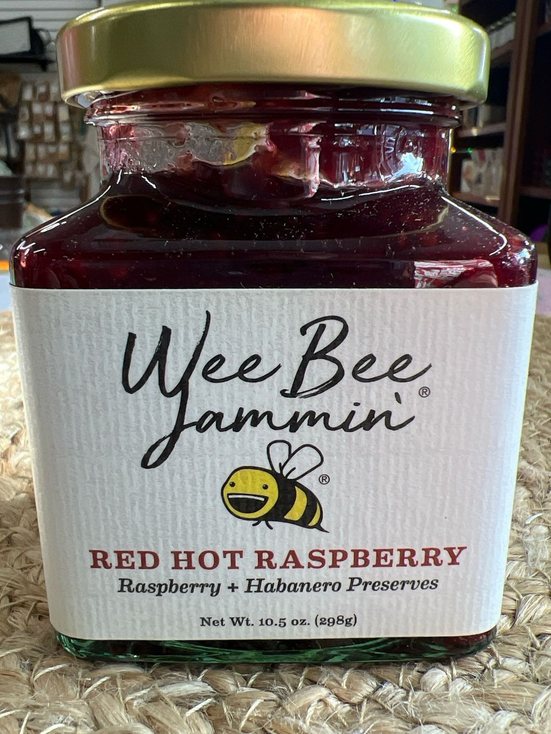 Wee Bee Jammin Red Hot Raspberry Jam Wee Bee Jammin Red Hot Raspberry Jam