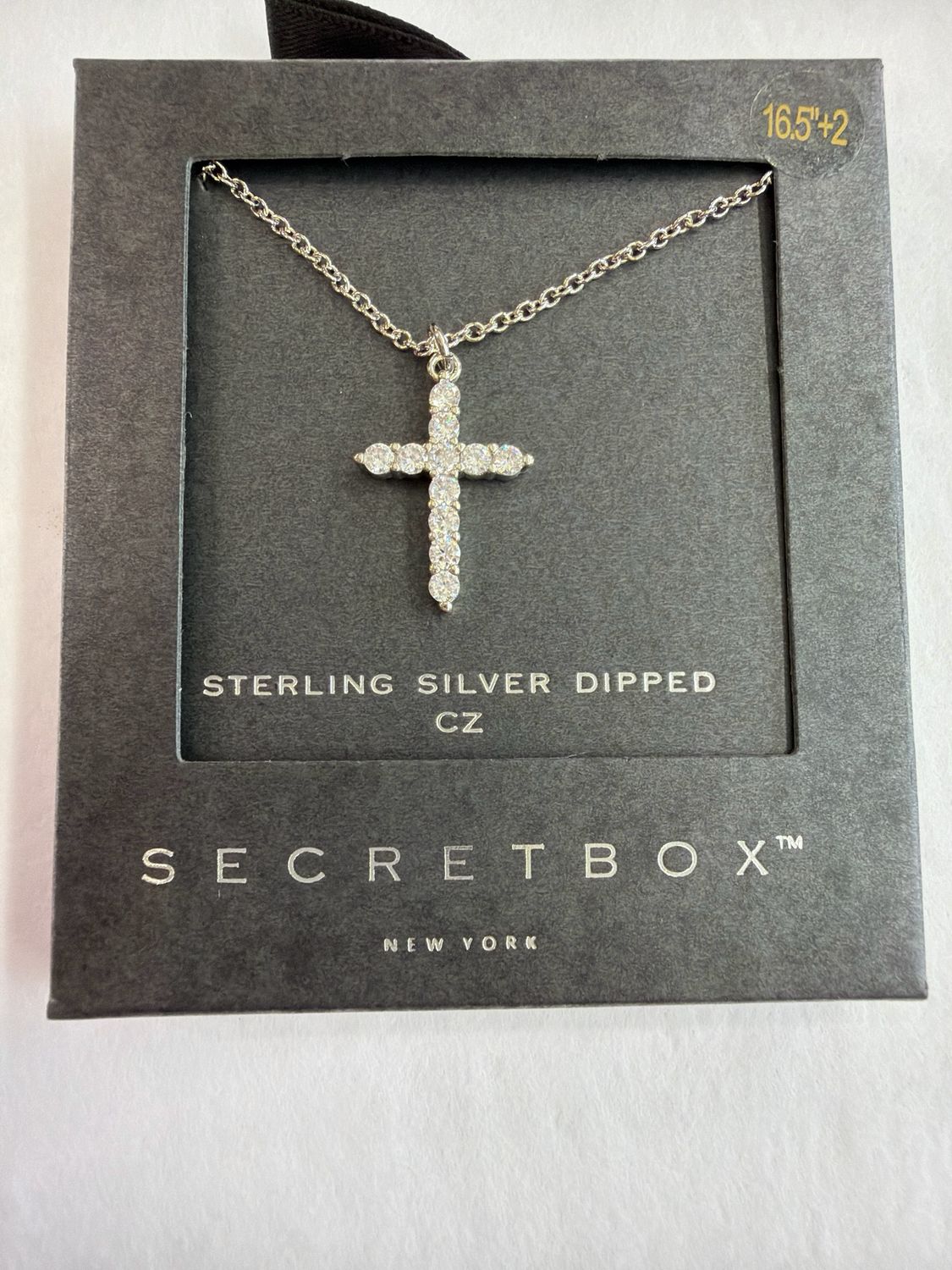 Cubic Zirconia Cross Pendant Necklace Cubic Zirconia Cross Pendant Necklace