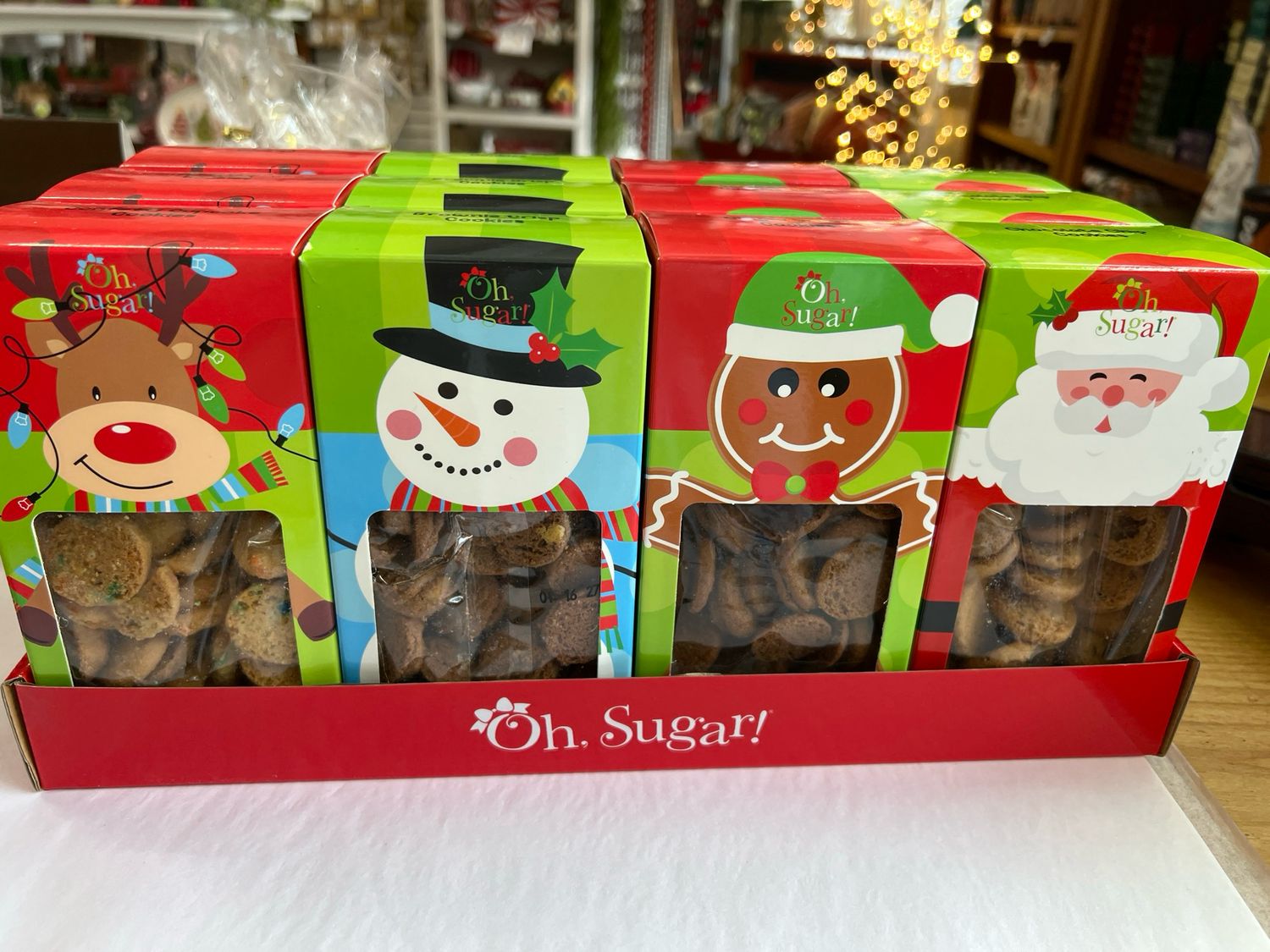Oh Sugar! 5oz Holiday Cookie Box Oh Sugar! 5oz Holiday Cookie Box