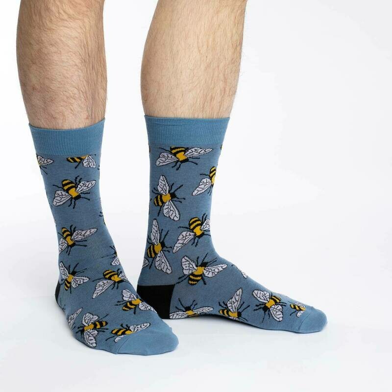 MEN BEES SOCKS 13-17