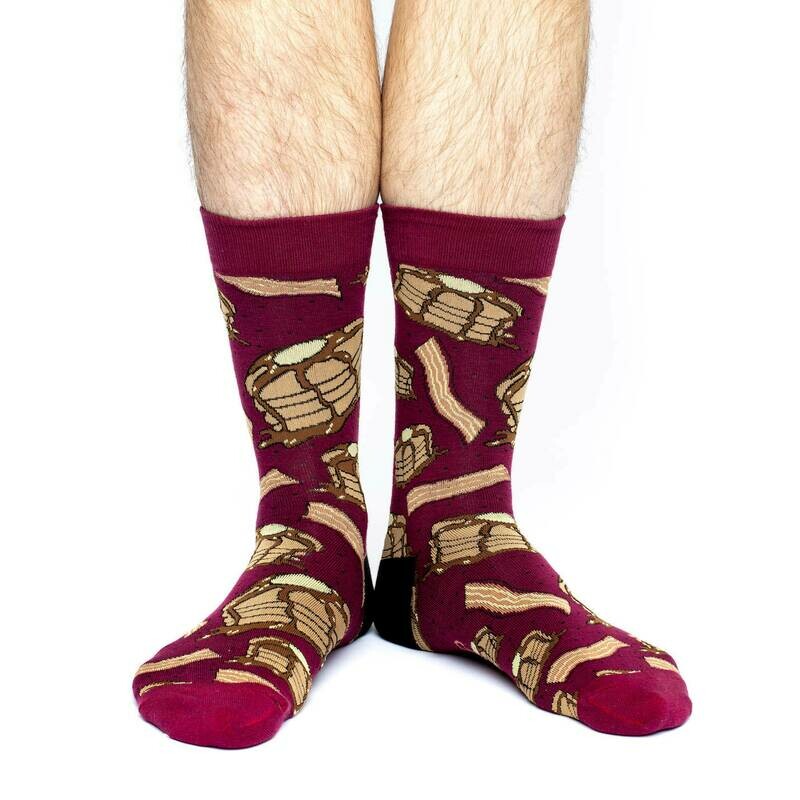 MEN PANCAKE SOCKS 13-17