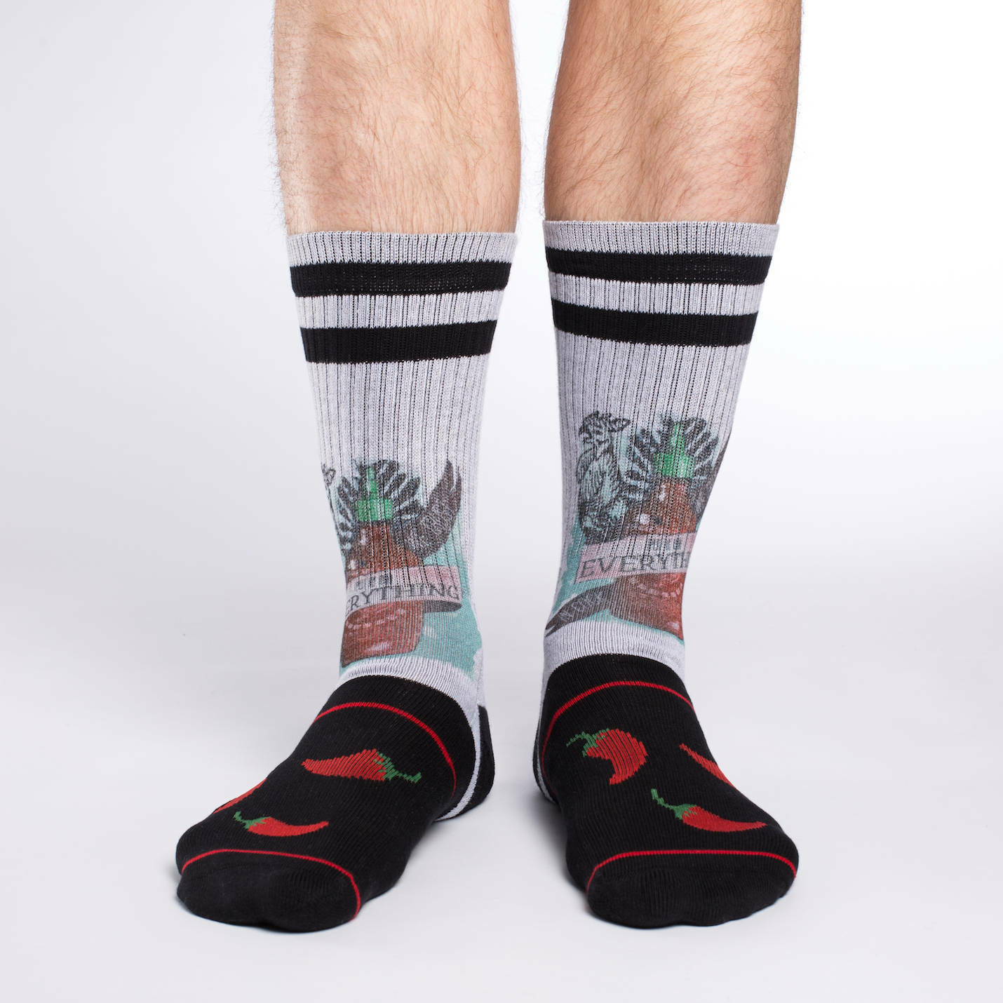 MEN SRIRACHA SOCKS 8-13