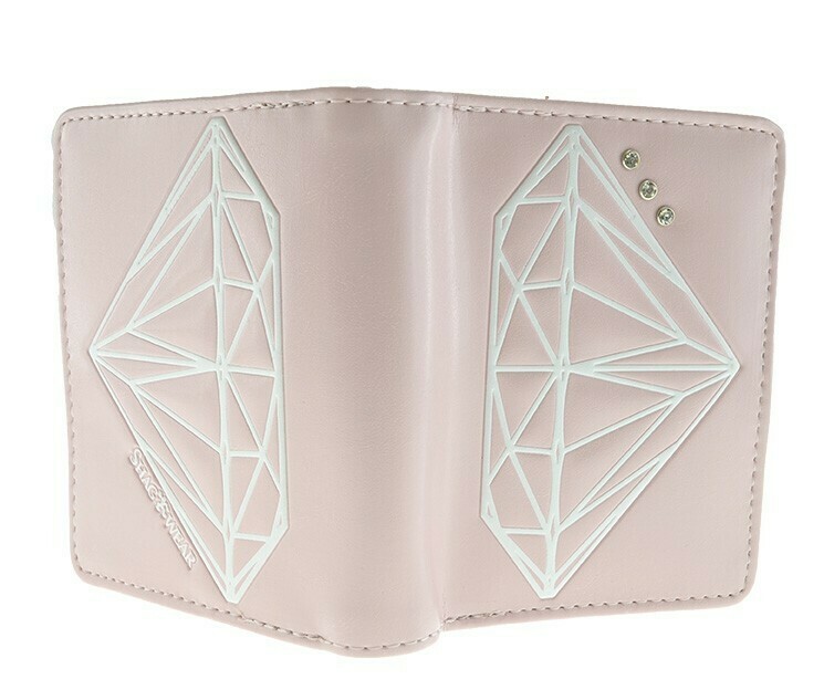 DIAMOND WALLET MEDIUM PINK