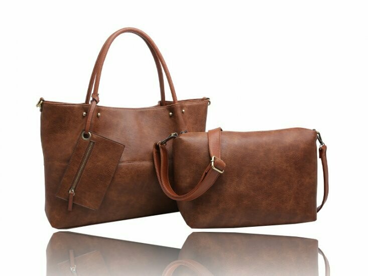 3 in 1 SAHARA PURSE BROWN