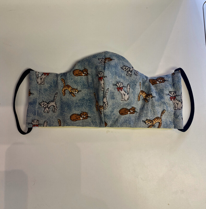 CATS BLUE (VINTAGE) MASK