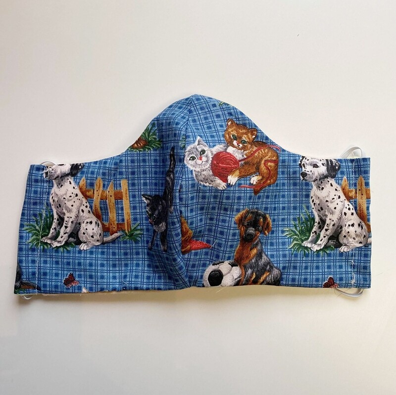 CATS DOGS (VINTAGE) MASK