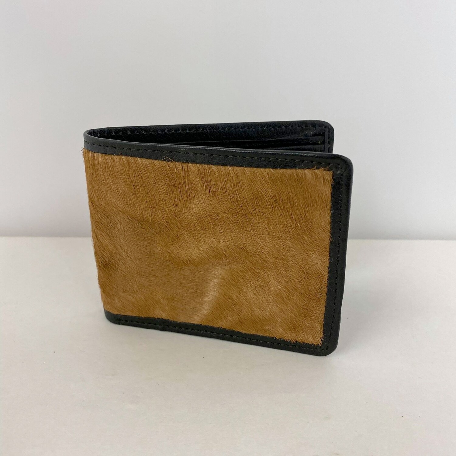 COWHIDE LEATHER WALLET RFID - LIGHT