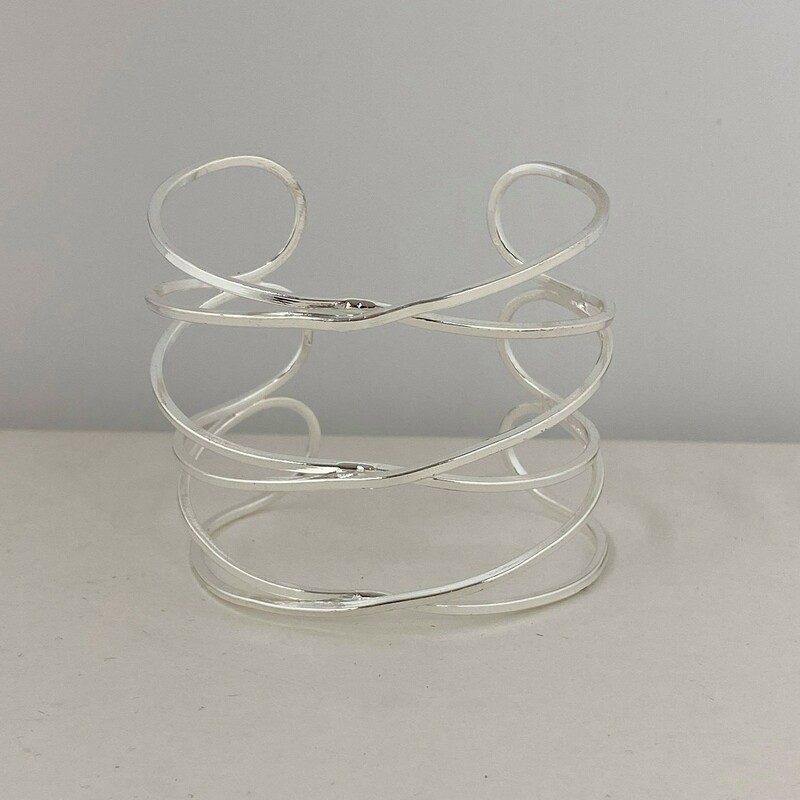 BIANCA SILVER-TONE WIRE BRACELET