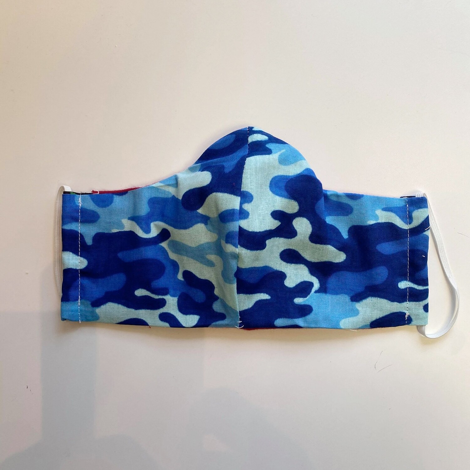 BLUE CAMO MASK