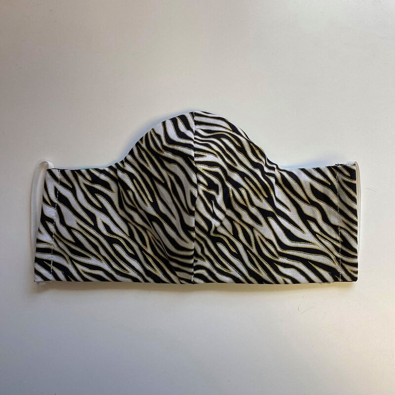 GOLDEN ZEBRA MASK