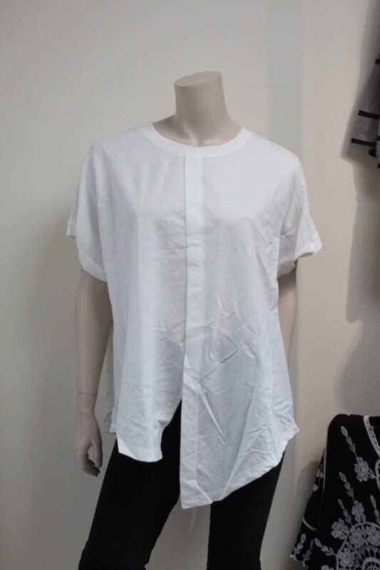 ASYMMETRICAL HEM TOP