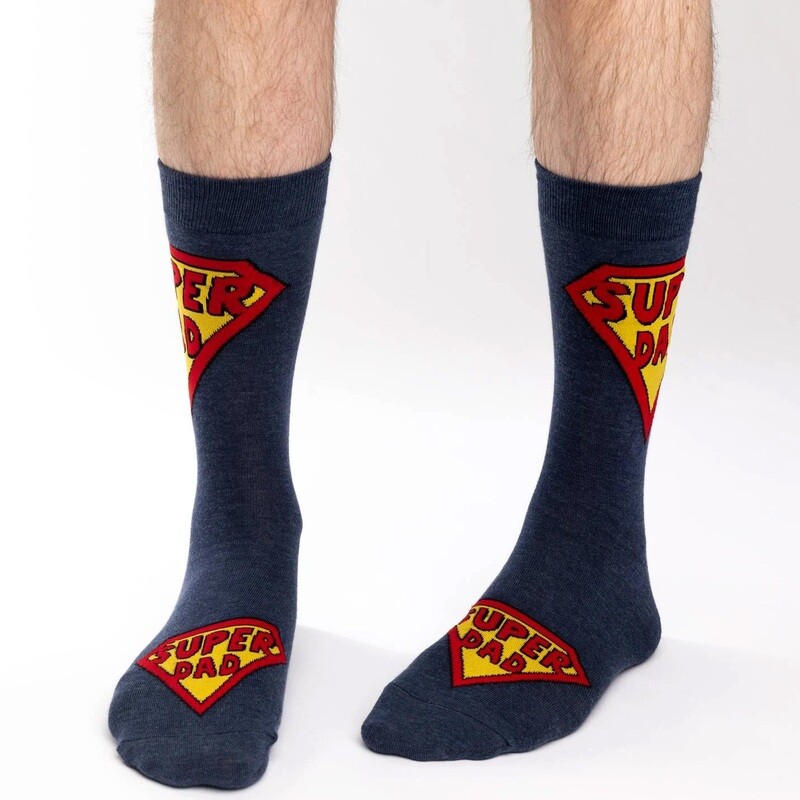 MEN SUPER DAD SOCKS 13-17