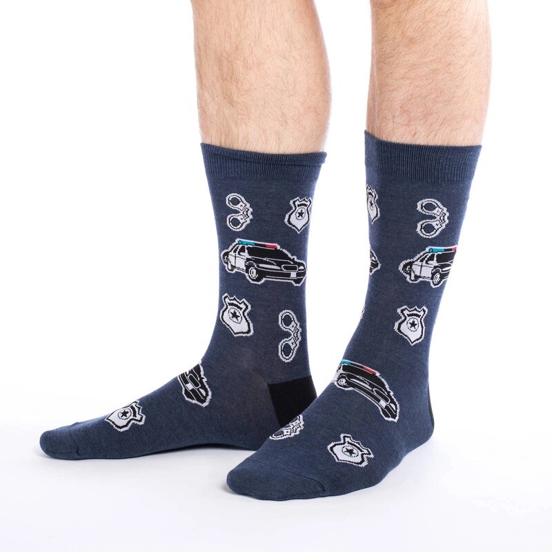 MEN POLICE SOCKS 13-17