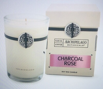 Archipelago Charcoal Rose Candle