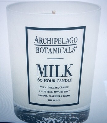 Archipelago Milk glass candle
