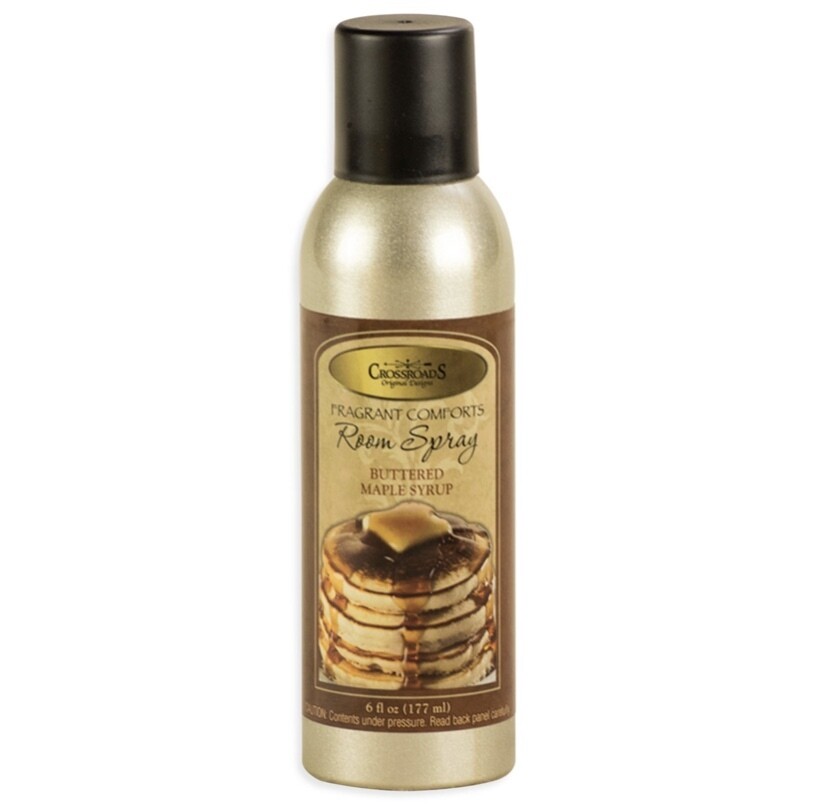Crossroads Buttered Maple Syrup Room Spray